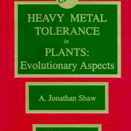 Heavy Metal Tolerance in Plants: Evolutionary Aspects