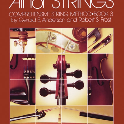 All for Strings Book 3 Violin