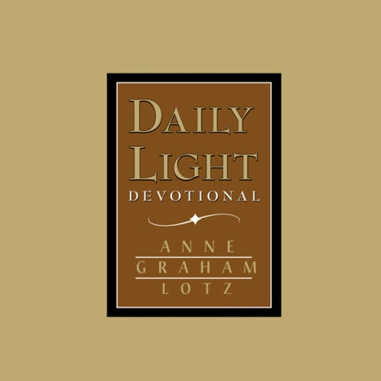 Daily Light - Tan: A 365-Day Morning and Evening Devotional