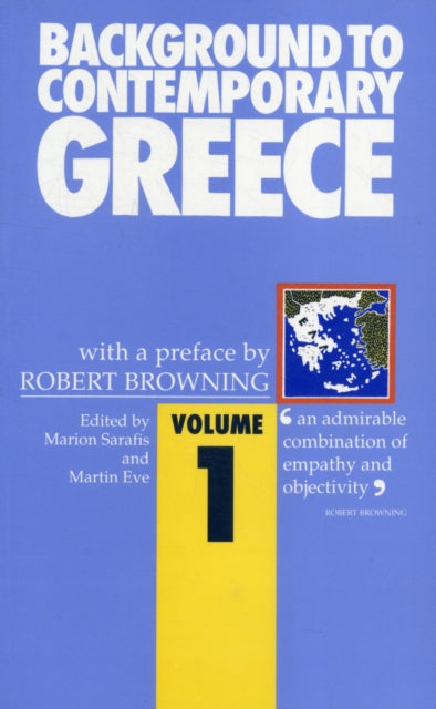 Background to Contemporary Greece v.1