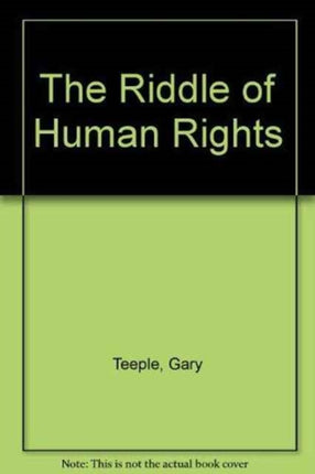 Riddle of Human Rights