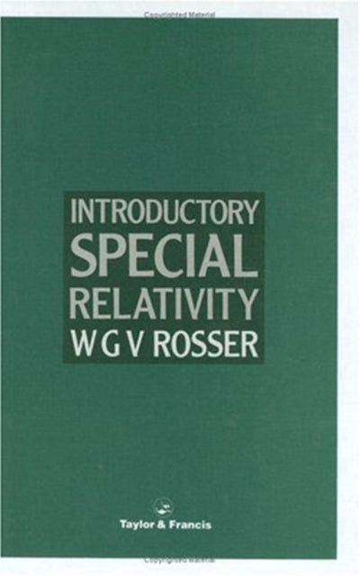 Introductory Special Relativity