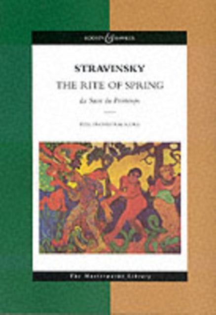 Rite of Spring Sacre du Printemps Full Orchestral Score