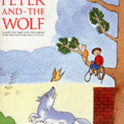 Peter and the Wolf Childrens Book with Easy Piano Pieces