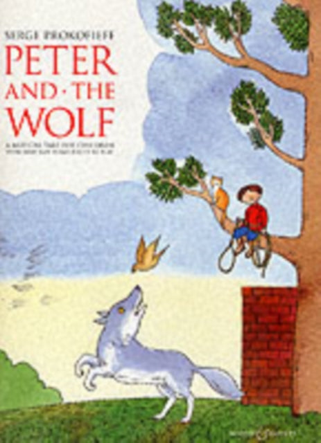 Peter and the Wolf Childrens Book with Easy Piano Pieces