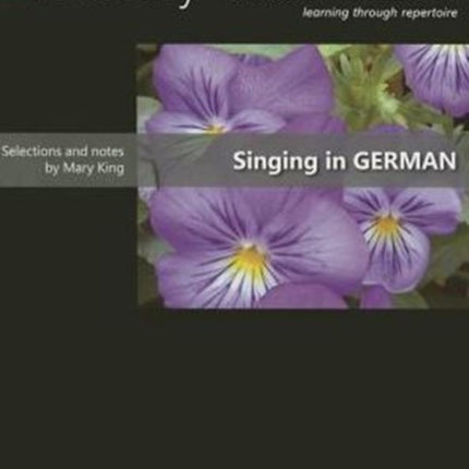 The Boosey Voice Coach Singing in German Singing in German  MediumLow Voice and Piano