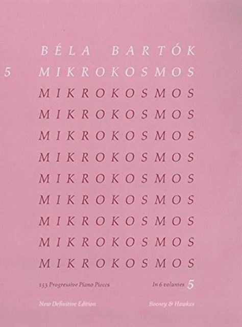 Bartk Mikrokosmos Vol 5 Piano New Definitive Edition