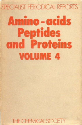 Amino Acids Peptides and Proteins