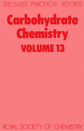 Carbohydrate Chemistry