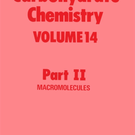 Carbohydrate Chemistry