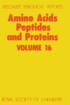 Amino Acids Peptides and Proteins