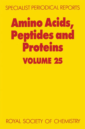 Amino Acids Peptides and Proteins