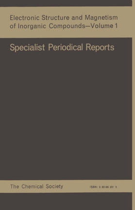 Electronic Structure and Magnetism of Inorganic