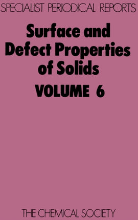 Surface and Defect Properties of Solids