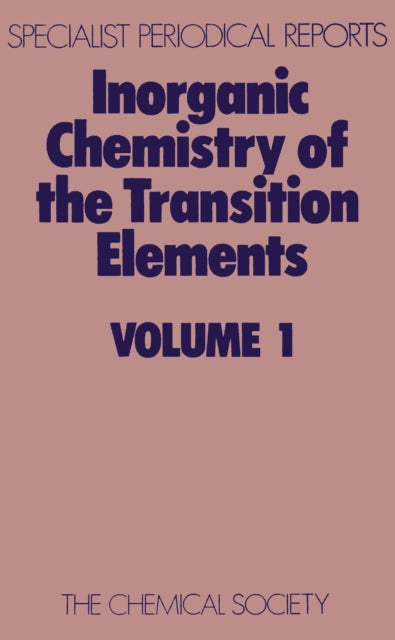 Inorganic Chemistry of the Transition Elements