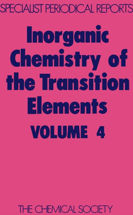 Inorganic Chemistry of the Transition Elements