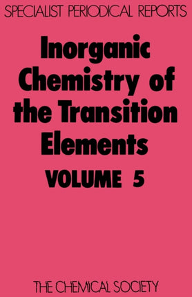 Inorganic Chemistry of the Transition Elements