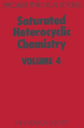 Saturated Heterocyclic Chemistry