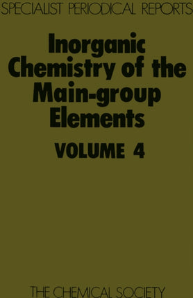 Inorganic Chemistry of the MainGroup Elements