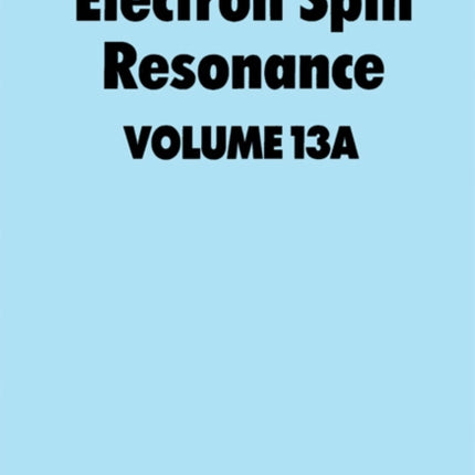 Electron Spin Resonance