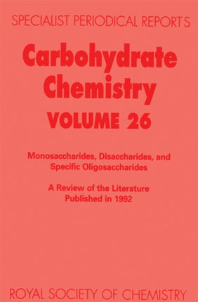 Carbohydrate Chemistry