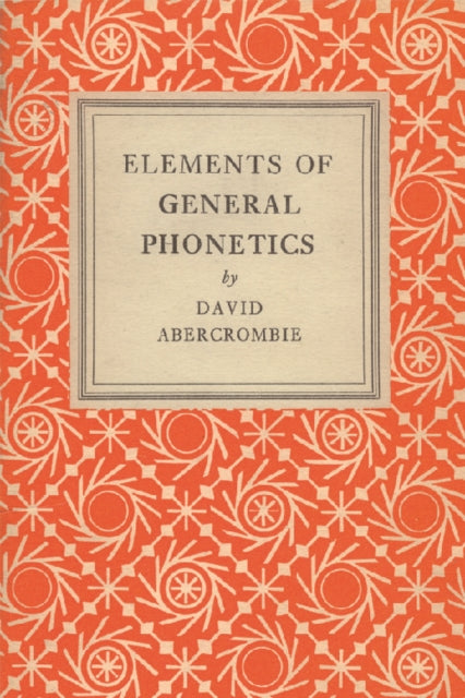 Elements of General Phonetics