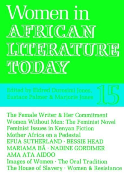 ALT 15 Women in African Literature Today