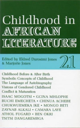 ALT 21 Childhood in African Literature