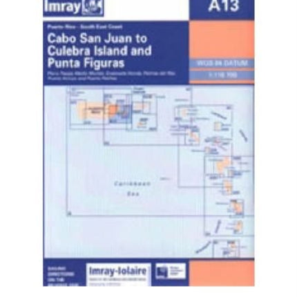 Imray Iolaire Chart A13: South East Coast of Puerto Rico