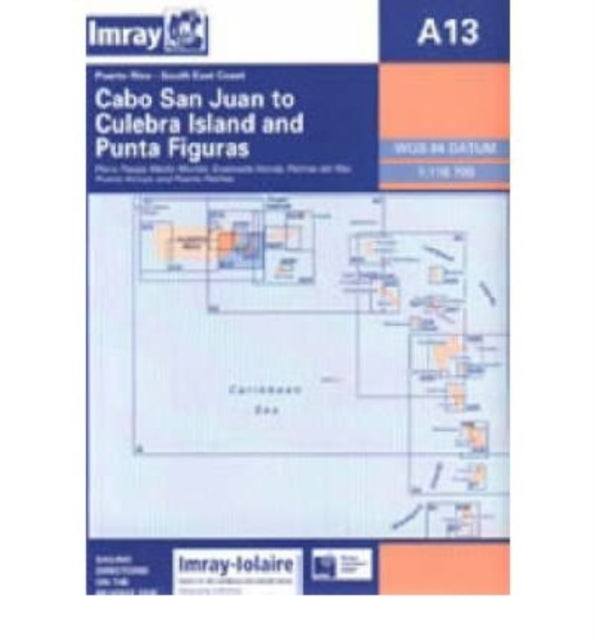 Imray Iolaire Chart A13: South East Coast of Puerto Rico