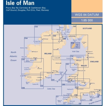 Imray Chart Y70 Isle of Man 2006 Imray Y Chart