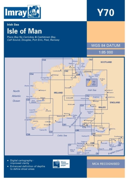 Imray Chart Y70 Isle of Man 2006 Imray Y Chart