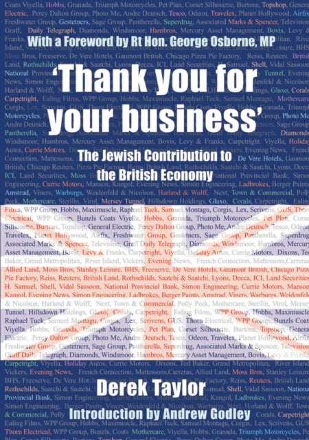 'Thank you for your business': The Jewish Contribution to the British Economy