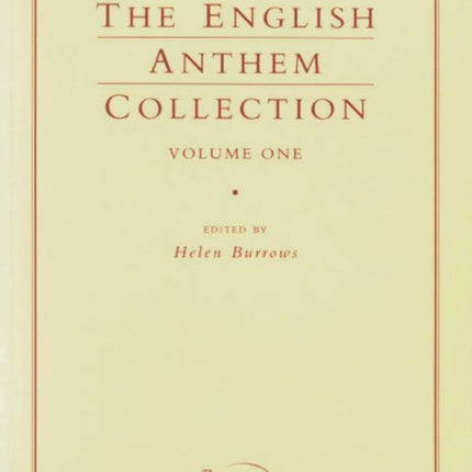 English Anthem Collection 1