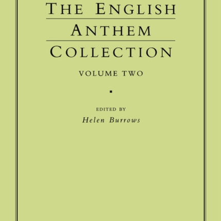English Anthem Collection Volume Two 2