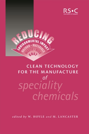 Clean Technology for the Manufacture of