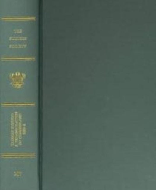 Thomas Denton A Perambulation of Cumberland 16878 including descriptions of Westmorland the Isle of Man and Ireland Cumbria Record Office MS  Publications of the Surtees Society 207