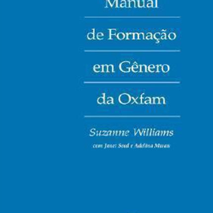 Manual de Formacao em Genero da Oxfam