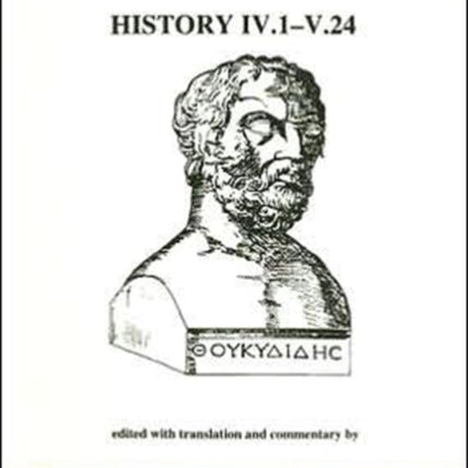 Thucydides History IV1V24 Bk 4 Classical Texts