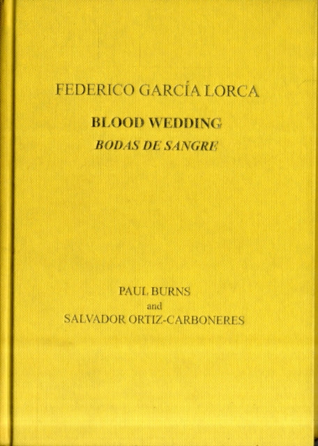 Lorca Blood Wedding Aris  Phillips Hispanic