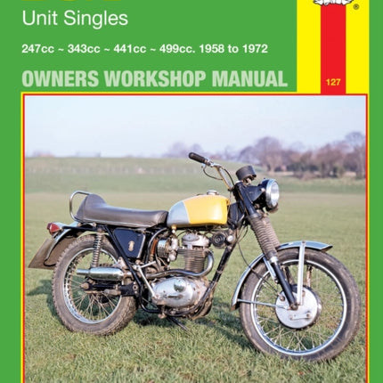 BSA Unit Singles (58 - 72) Haynes Repair Manual