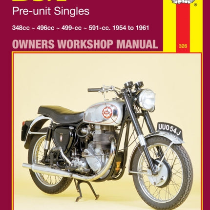 BSA Pre-unit Singles (54 - 61) Haynes Repair Manual