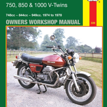 Moto Guzzi 750 850  1000 VTwins 74  78