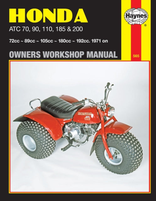 Honda ATC70, 90, 110, 185 & 200 (71 - 85) Haynes Repair Manual