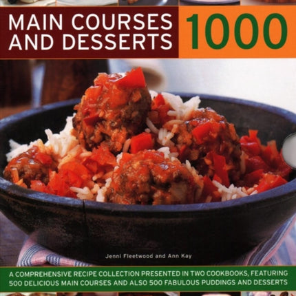 1000 Main Courses  Desserts