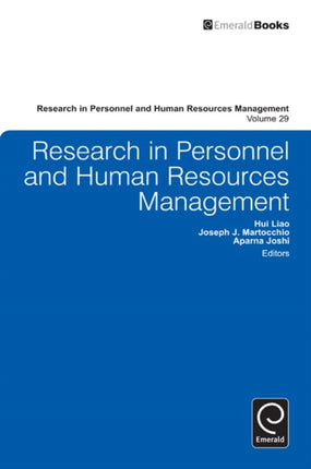 Research in Personnel and Human Resources Management