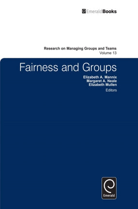 Fairness and Groups