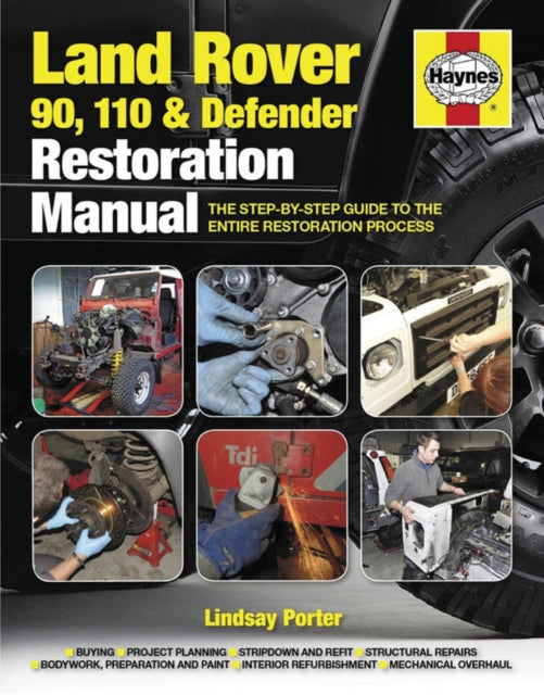 Land Rover 90, 110 & Defender Restoration Manual: Step-by-step guidance for owners and restorers