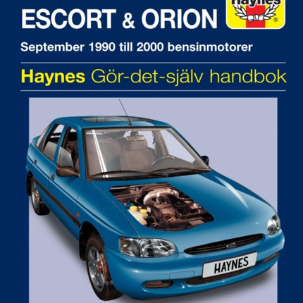 Ford Escort and Orion 1990  2000 Haynes Repair