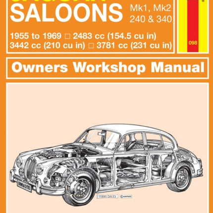 Jaguar MkI & II, 240 & 340 (55 - 69) Haynes Repair Manual: 55-69